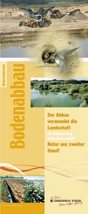Ausstellungsbanner Bodenabbau&nbsp;&copy;&nbsp;Landkreis Stade