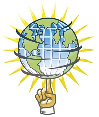 Welt Ausland Globus
